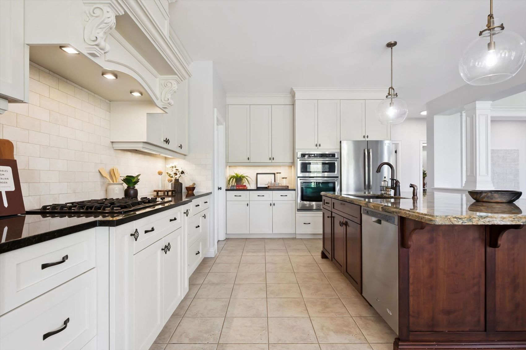 Gas Cooktop & Hood — 23 Old Ruby Lane