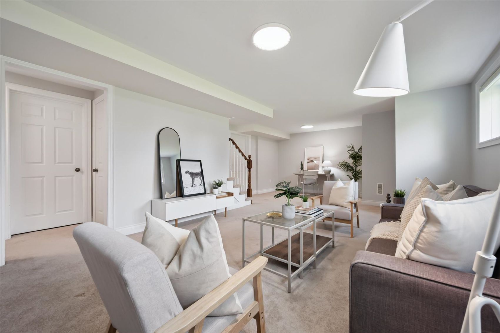 Lower-Level Family Room — 23 Old Ruby Lane