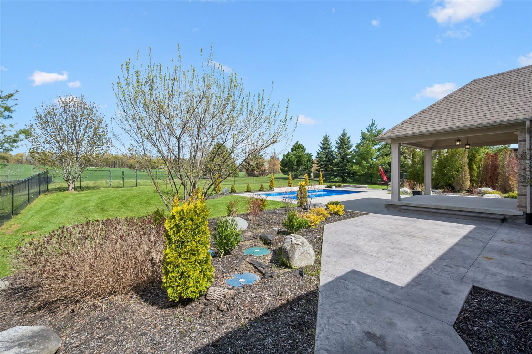 Backyard & Cabana — 23 Old Ruby Lane